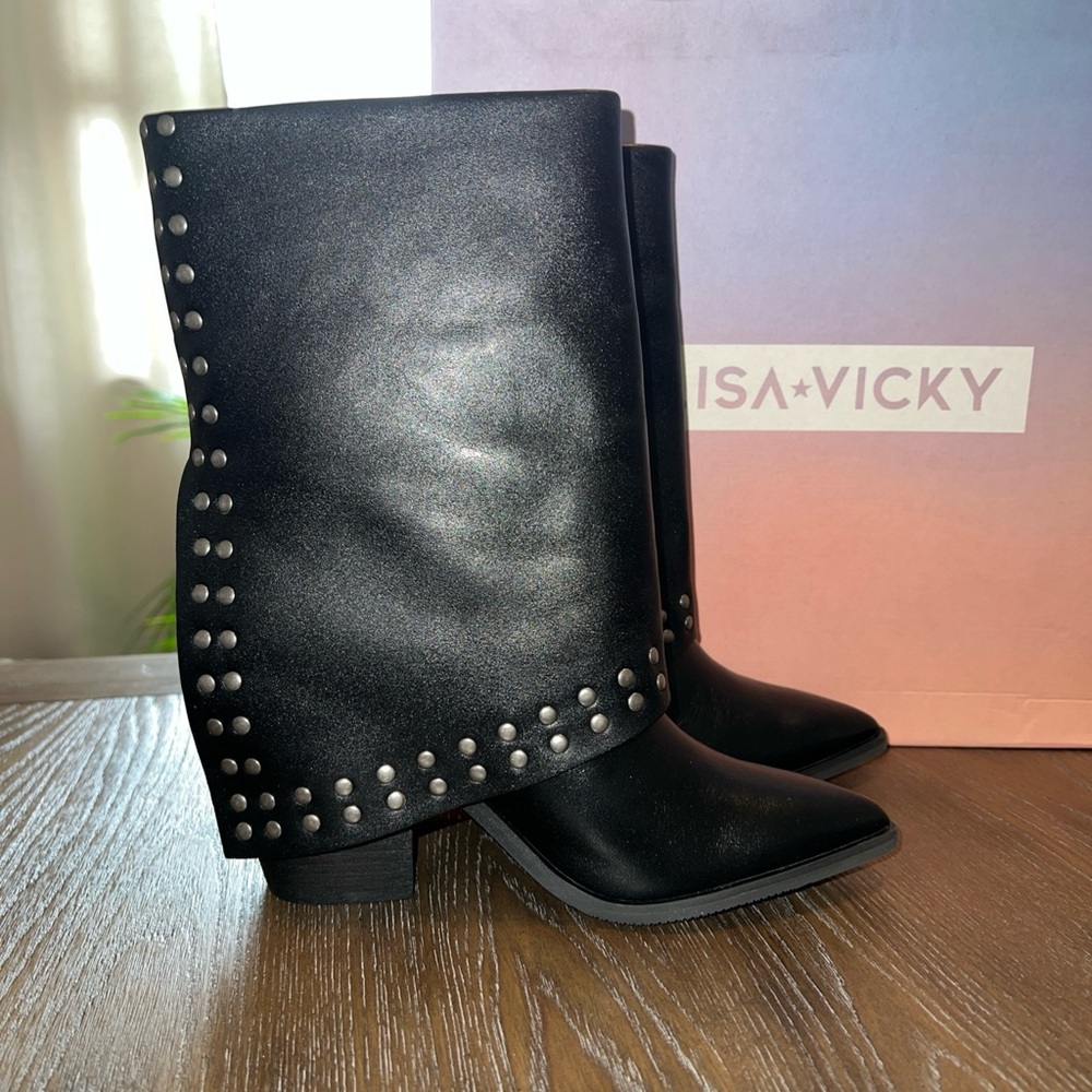 LISA VICKY - Mighty Gaiter western women’s  Boots size 6M